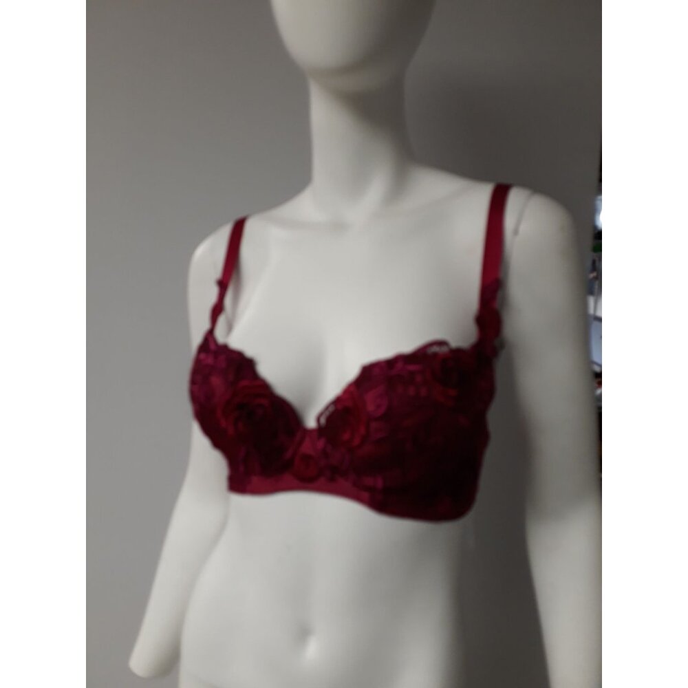 Bradelis Natalie Bra Red Size 30 E NEW WITH TAGS!